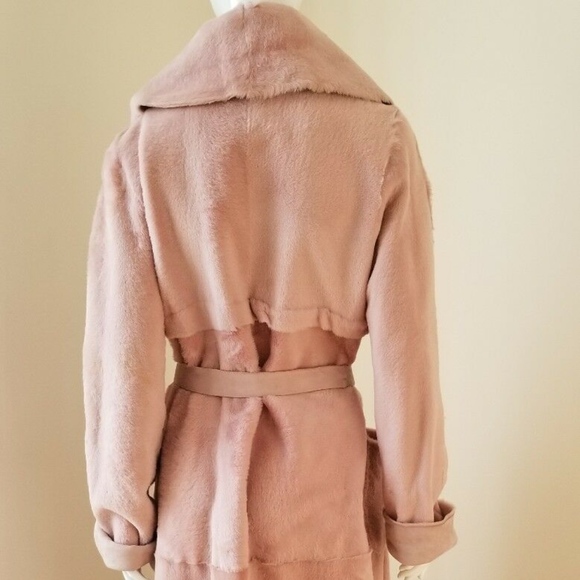 J Mendel Sherling Fur Trench coat - Picture 2 of 3